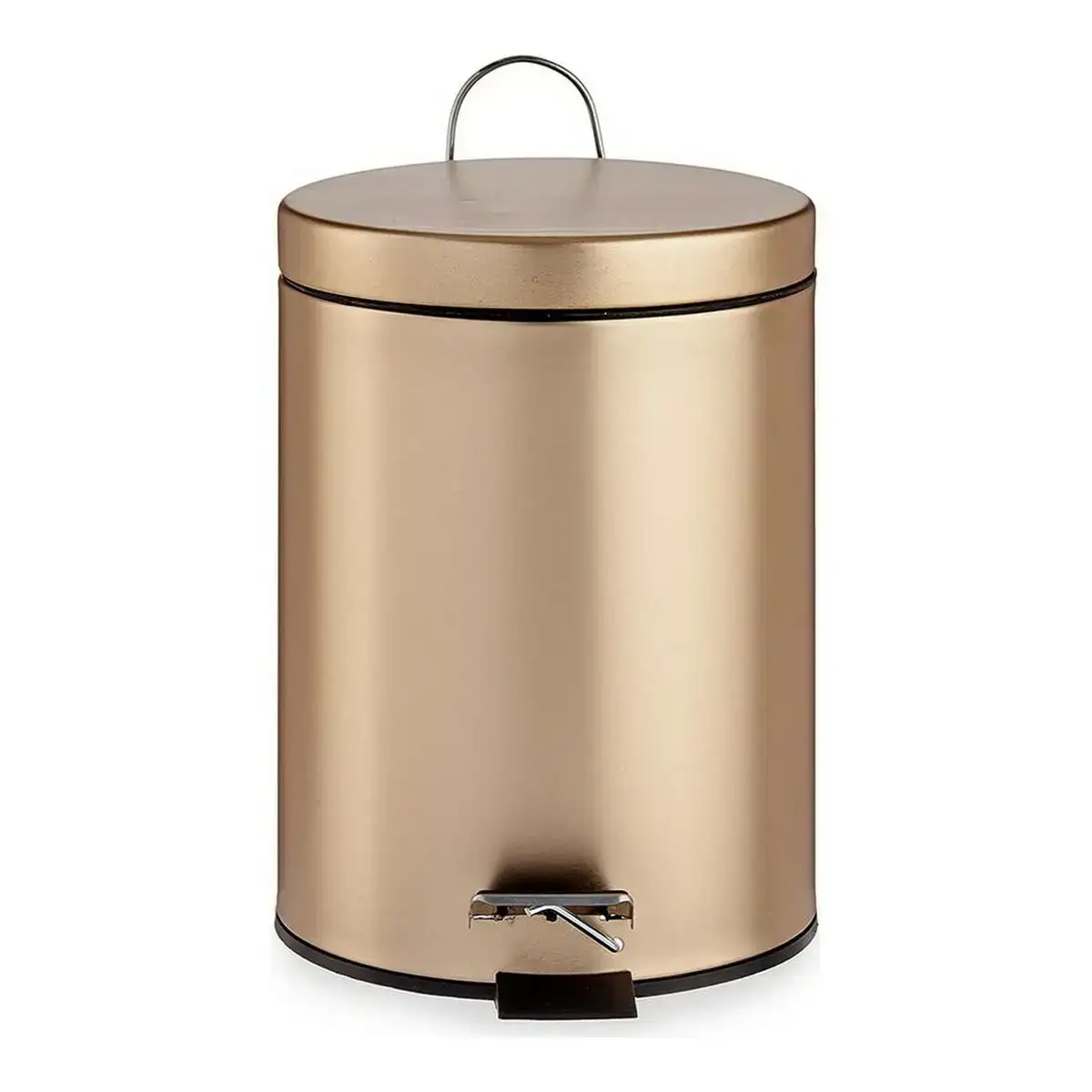 Poubelle a pedale dore metal plastique 5 l 20 5 x 27 5 x 26 5 cm _8262. DIAYTAR SENEGAL - Votre Portail Vers l'Exclusivité. Explorez notre boutique en ligne pour trouver des produits uniques et exclusifs, conçus pour les amateurs de qualité.