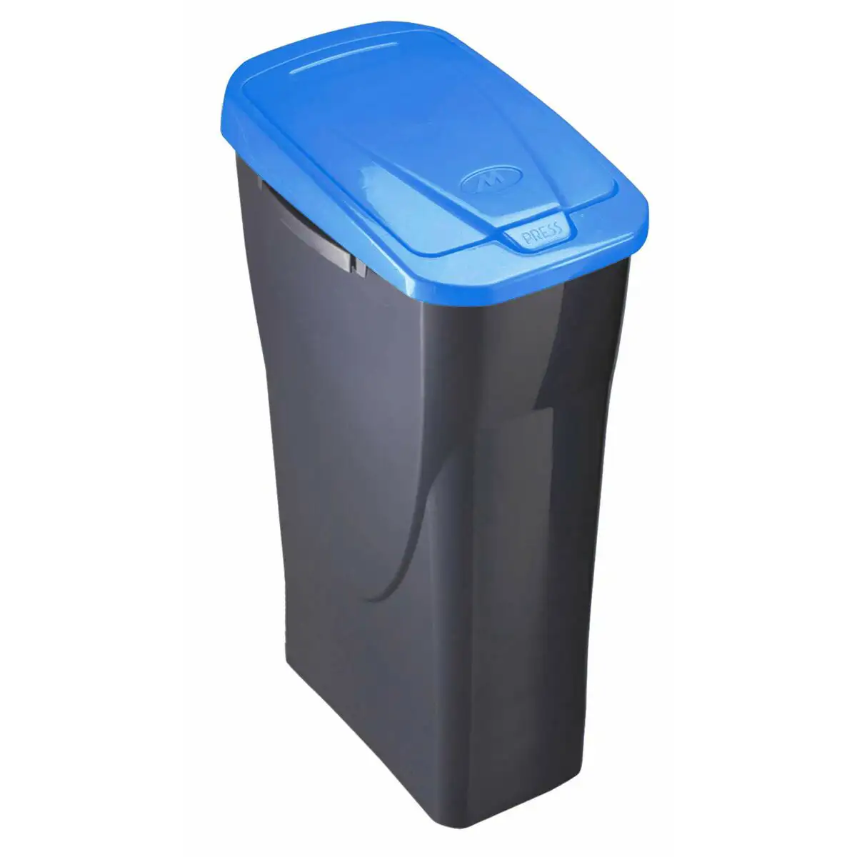 Poubelle recyclage mondex ecobin bleu avec couvercle 25 l_1061. DIAYTAR SENEGAL - Où Choisir Devient un Acte de Découverte. Découvrez notre gamme et choisissez des produits qui éveillent votre curiosité et élargissent vos horizons.