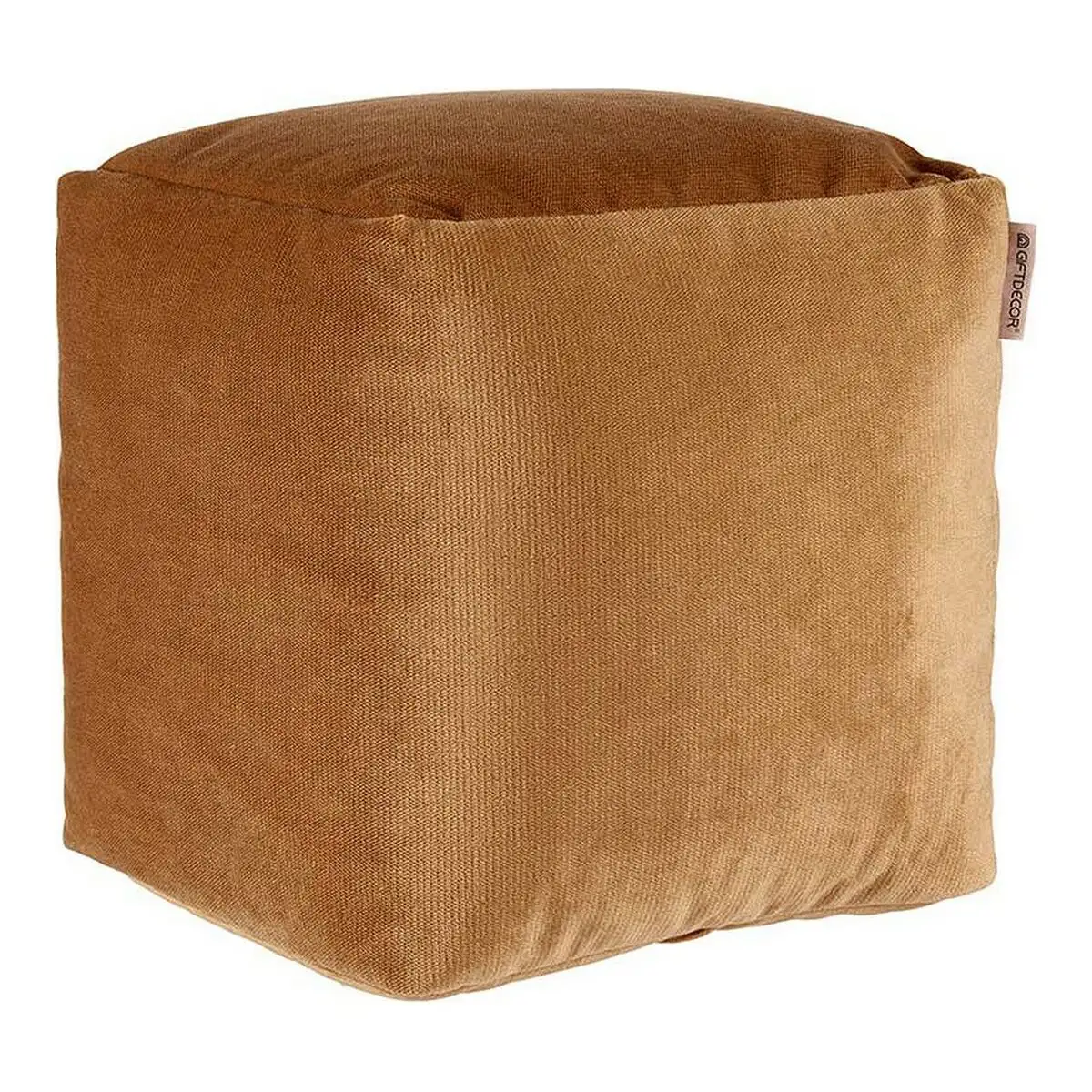 Pouf beige polyester polystyrene 30 x 30 x 30 cm _6998. Bienvenue chez DIAYTAR SENEGAL - Où Choisir est un Voyage. Plongez dans notre plateforme en ligne pour trouver des produits qui ajoutent de la couleur et de la texture à votre quotidien.