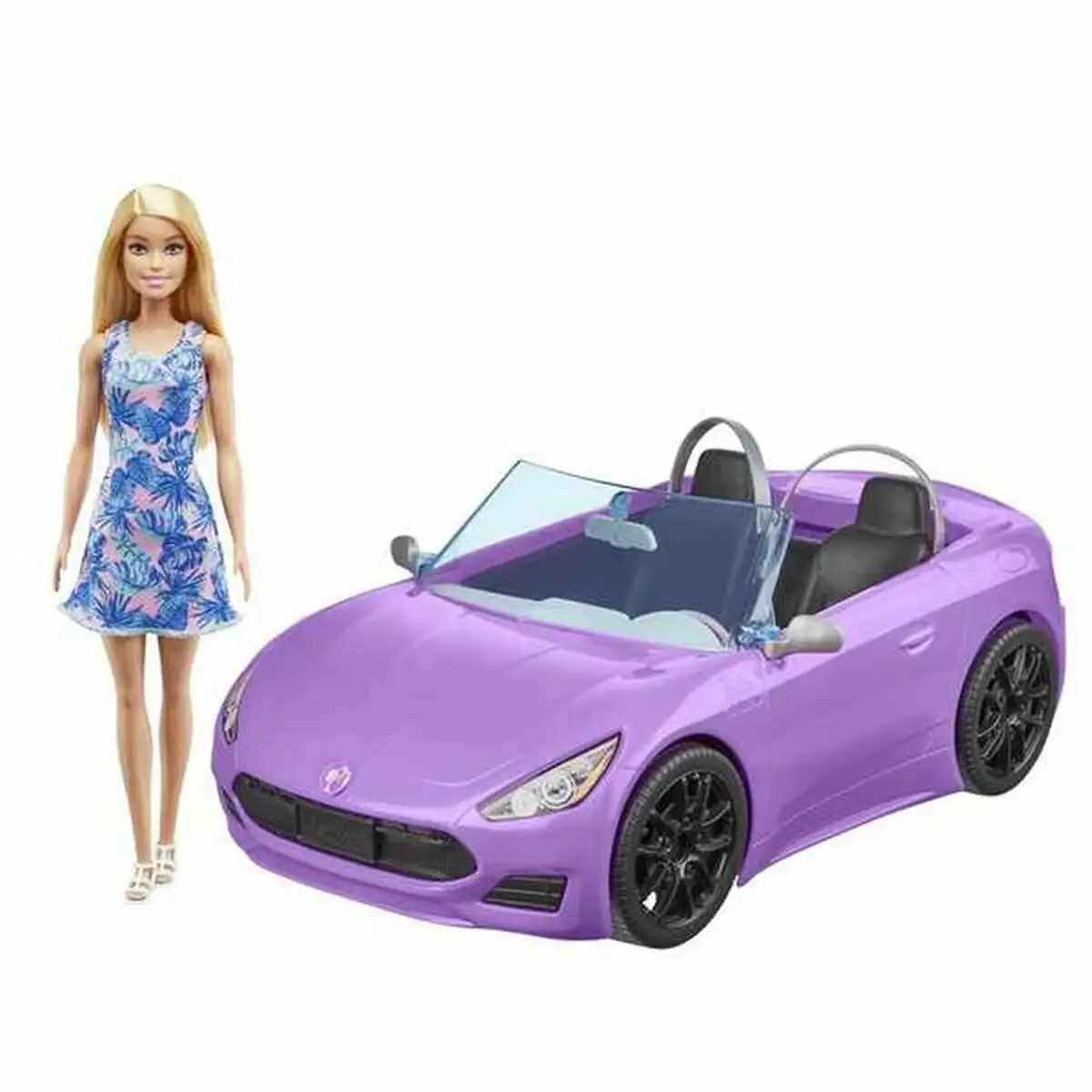 Poupee barbie and her purple convertible_4090. Bienvenue chez DIAYTAR SENEGAL - Où Chaque Produit a son Âme. Découvrez notre gamme et choisissez des articles qui résonnent avec votre personnalité et vos valeurs.