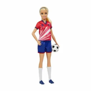 Poupee barbie footballer_8938. DIAYTAR SENEGAL - Votre Destination pour un Shopping Réfléchi. Découvrez notre gamme variée et choisissez des produits qui correspondent à vos valeurs et à votre style de vie.