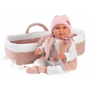 Poupee bebe llorens mimi rose 40 cm nacelle_7705. DIAYTAR SENEGAL - L'Art du Shopping Facilité. Naviguez sur notre plateforme en ligne pour découvrir une expérience d'achat fluide et agréable, avec une gamme de produits adaptés à tous.