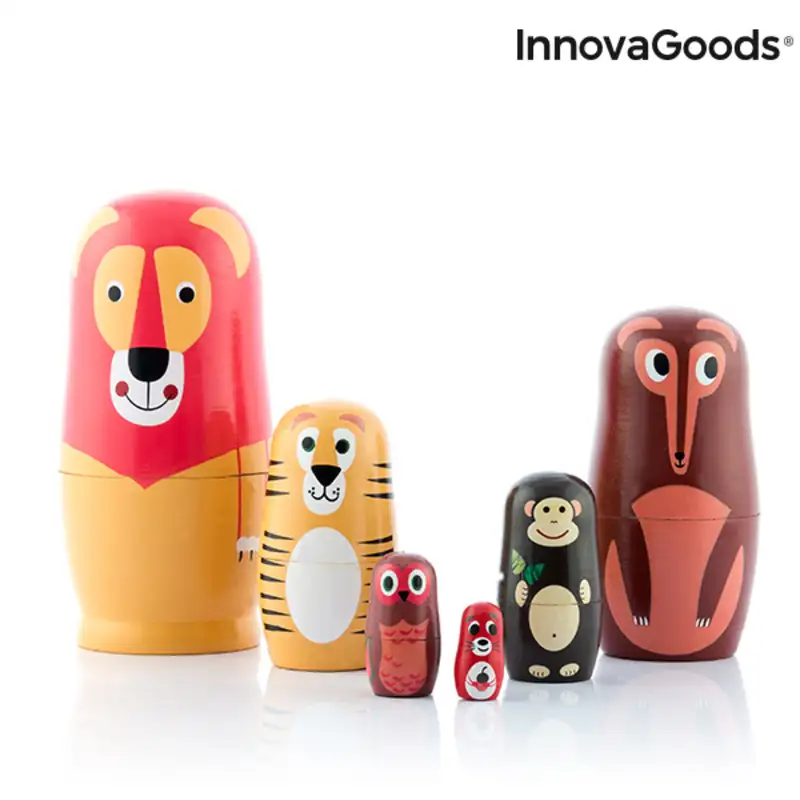 Poupee russe en bois avec figurines d animaux funimals innovagoods ig815363 moderne reconditionne a _3644. Bienvenue chez DIAYTAR SENEGAL - Votre Porte d'Accès à la Diversité. Découvrez notre boutique en ligne et choisissez parmi une pléthore d'articles qui célèbrent la richesse culturelle du Sénégal et au-delà.