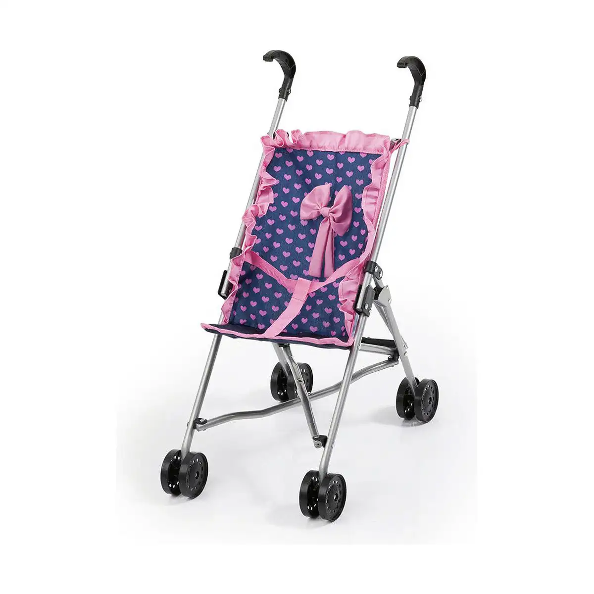 Poussette pour poupees reig bleu rose parapluie pois_1218. DIAYTAR SENEGAL - Votre Portail Vers l'Élégance Accessible. Parcourez notre boutique en ligne pour découvrir des produits qui incarnent le luxe à des prix abordables.