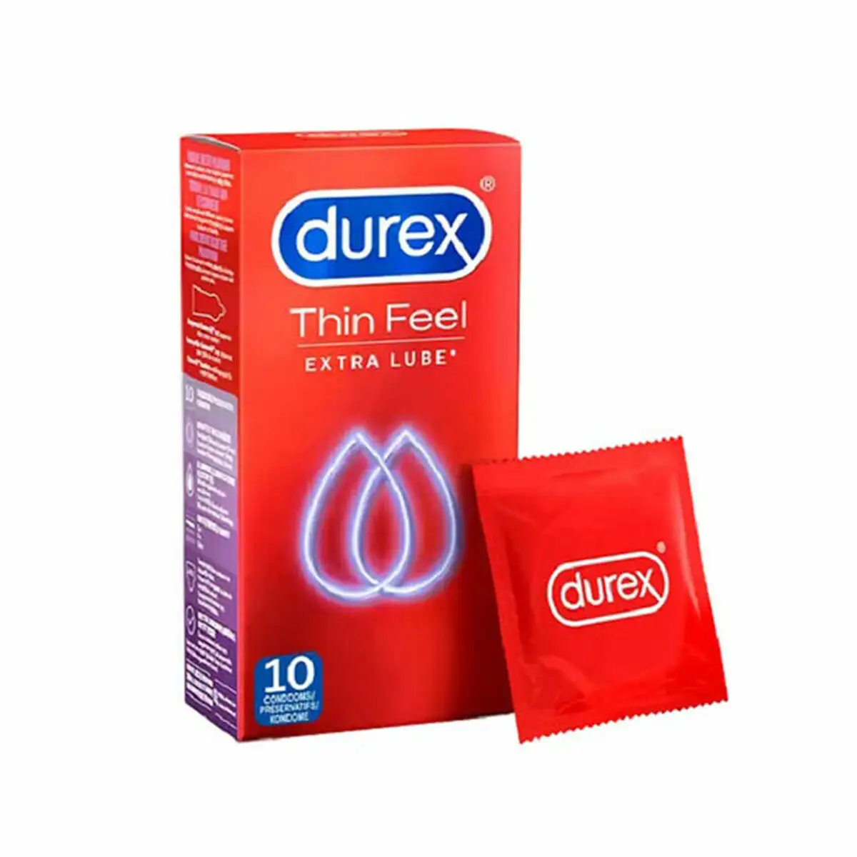 Preservatifs durex thin feel extra lube 10 pcs _7146. DIAYTAR SENEGAL - Où l'Élégance Rencontré l'Accessibilité. Parcourez notre catalogue et trouvez des produits qui apportent une touche de sophistication à votre vie quotidienne sans compromettre votre budget.