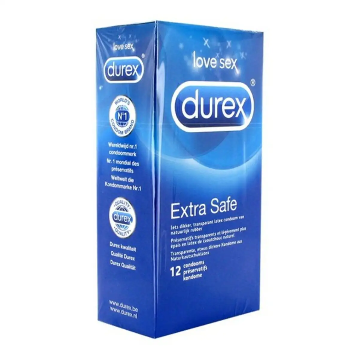 Preservatifs extra safe 12 pieces durex 7465_2132. DIAYTAR SENEGAL - Où le Shopping est un Plaisir Engagé. Parcourez notre catalogue et choisissez des produits qui respectent vos valeurs et vos attentes.