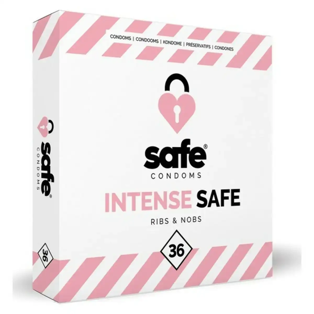 Preservatifs intense safe_5700. DIAYTAR SENEGAL - Où Choisir Devient une Découverte. Explorez notre boutique en ligne et trouvez des articles qui vous surprennent et vous ravissent à chaque clic.