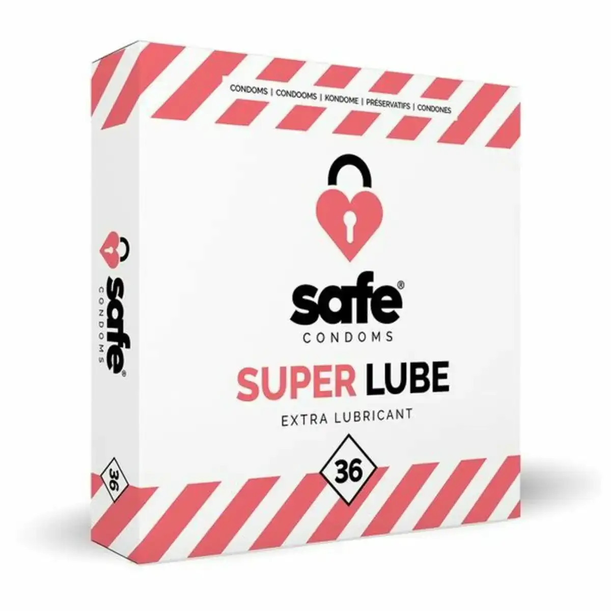 Preservatifs super lube safe_7086. DIAYTAR SENEGAL - Là où Chaque Produit est une Trouvaille Unique. Découvrez notre boutique en ligne et trouvez des articles qui vous distinguent par leur originalité.