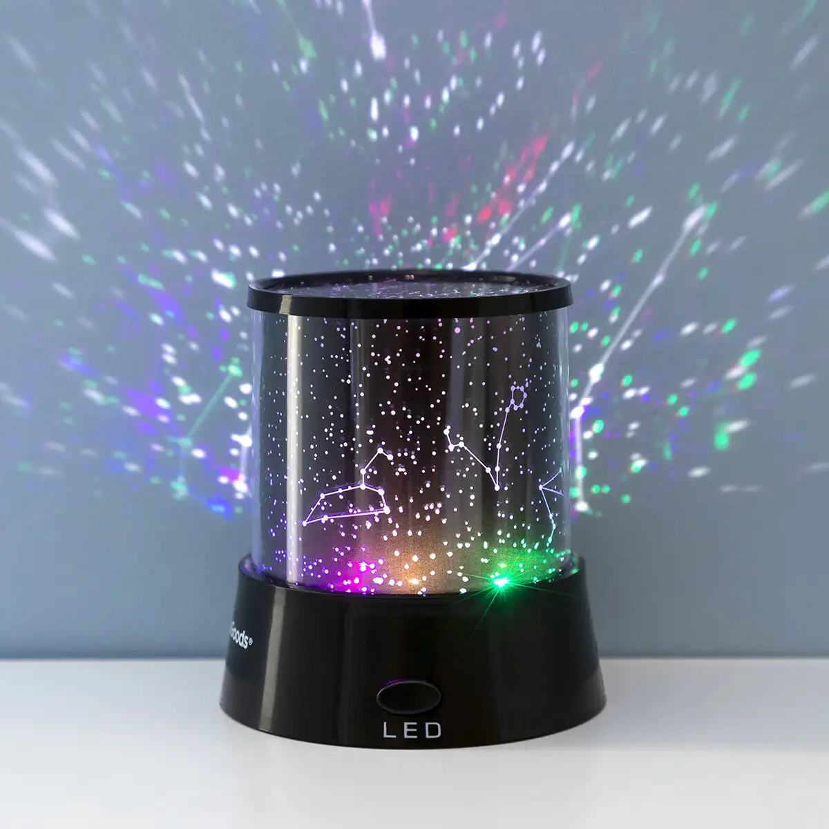 NEUFU LED Lumiere Multicolore Projecteur Ciel Nuit étoile Lampe Veilleuse  Décorative