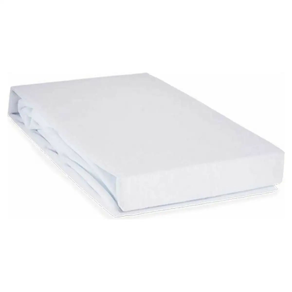 Protecteur de matelas blanc 135 x 195 cm _2660. DIAYTAR SENEGAL - L'Art de Vivre le Shopping Inspiré. Parcourez notre catalogue et choisissez des produits qui reflètent votre passion pour la beauté et l'authenticité.