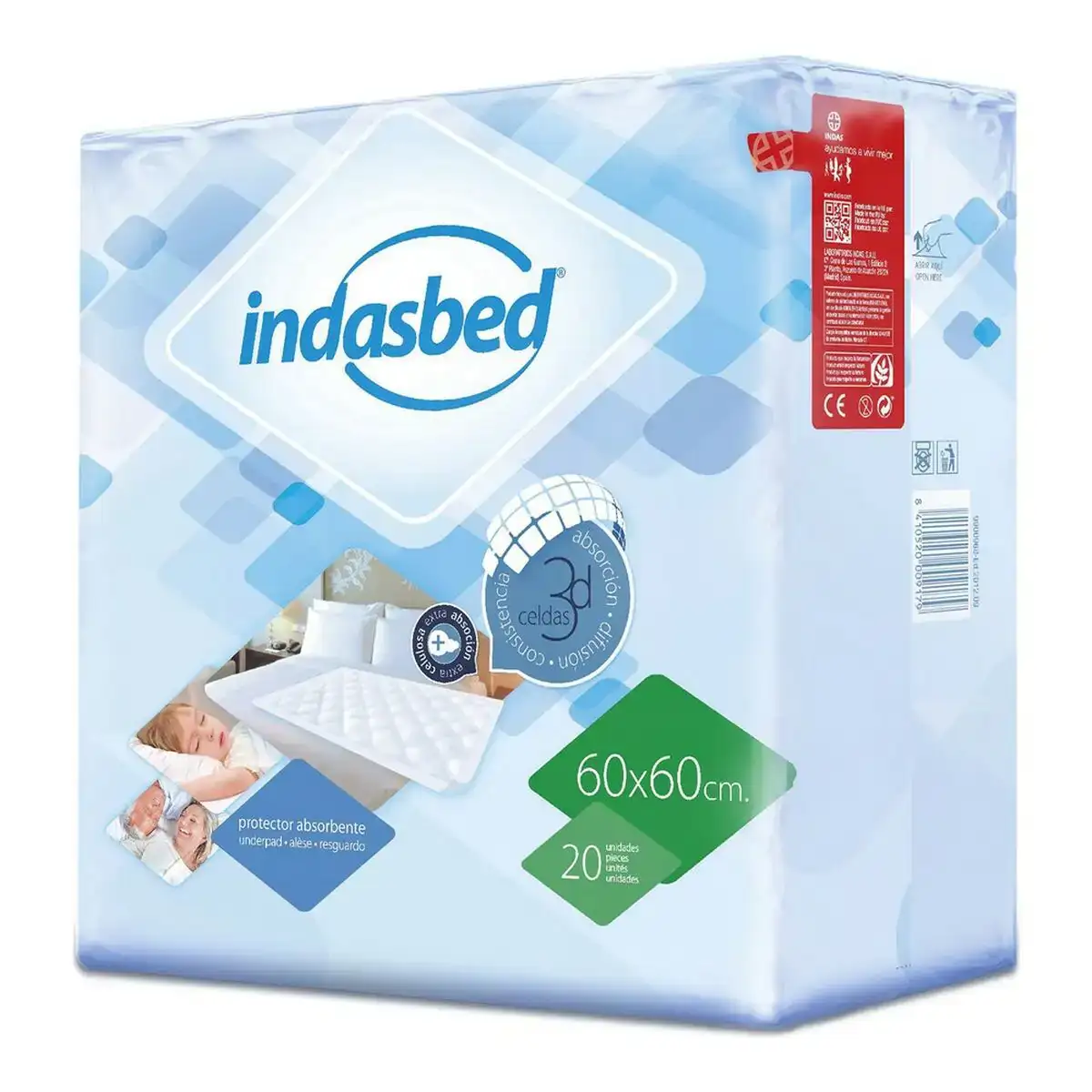 Protecteur pour incontinence indasbed basic indasec 20 uds _4086. DIAYTAR SENEGAL - Là où Vos Rêves Prendent Forme. Plongez dans notre catalogue diversifié et trouvez des produits qui enrichiront votre quotidien, du pratique à l'exceptionnel.