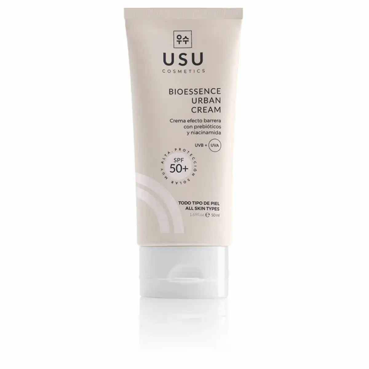 Protecteur solaire usu cosmetics bioessence urban 50 ml spf 50_1042. DIAYTAR SENEGAL - Où Votre Shopping Prend Vie. Explorez notre boutique en ligne pour trouver des articles qui vous ressemblent et qui ajoutent de l'éclat à votre quotidien.