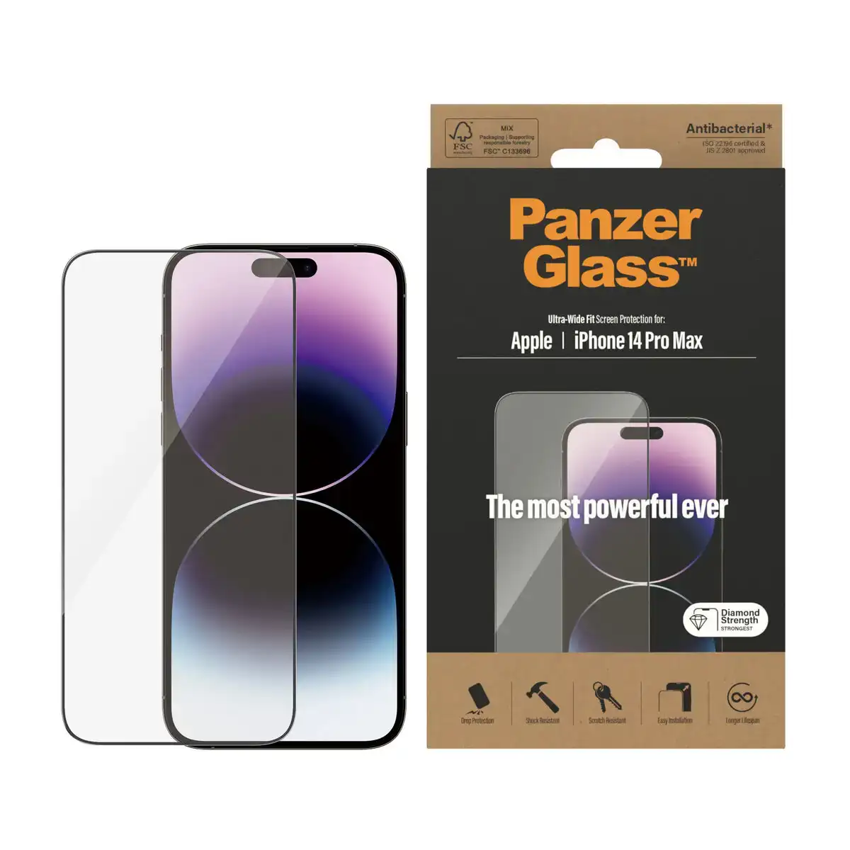 Protection pour ecran panzer glass 2774 apple iphone 14 pro max_3515. DIAYTAR SENEGAL - Là où Chaque Produit Évoque une Émotion. Parcourez notre catalogue et choisissez des articles qui vous touchent et qui enrichissent votre expérience.