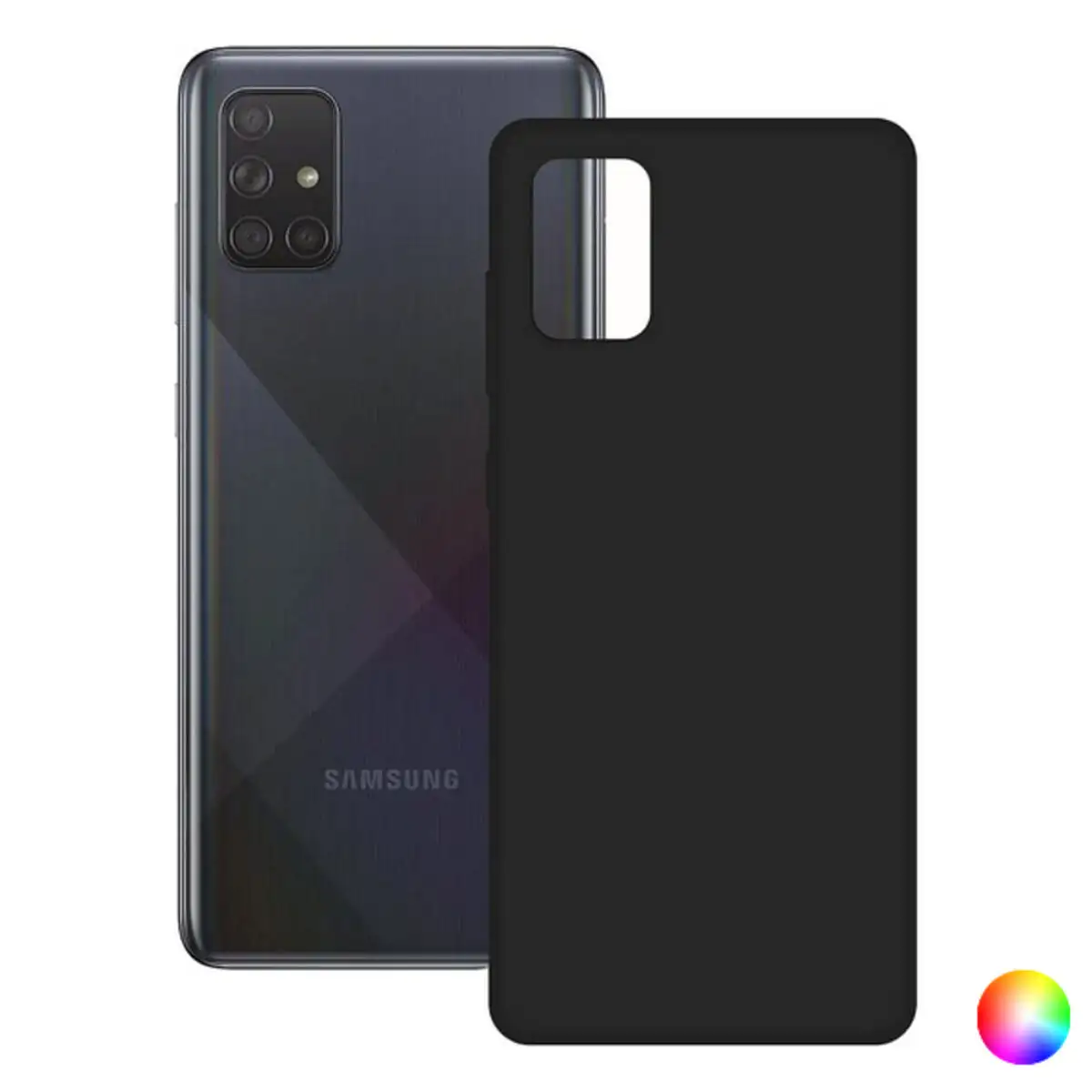 Protection pour telephone portable galaxy a51 ksix silk_6877. Bienvenue sur DIAYTAR SENEGAL - Où Chaque Article a son Histoire. Découvrez notre sélection méticuleuse de produits qui racontent l'authenticité et la beauté du Sénégal.