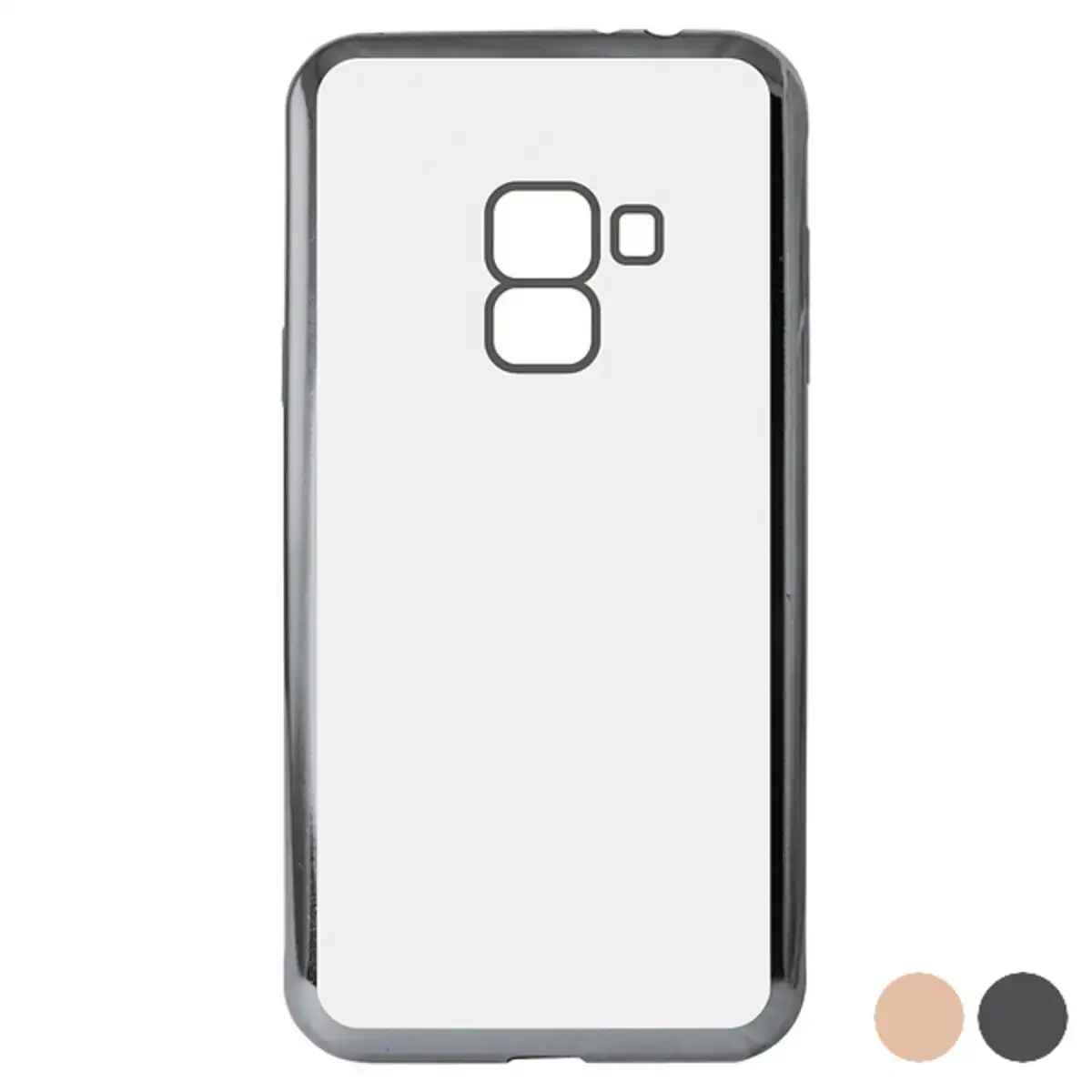 Protection pour telephone portable galaxy a8 2018 flex metal_8477. DIAYTAR SENEGAL - Où Chaque Achat Raconte une Histoire. Parcourez notre boutique en ligne pour trouver des articles qui évoquent le savoir-faire et la tradition du Sénégal.