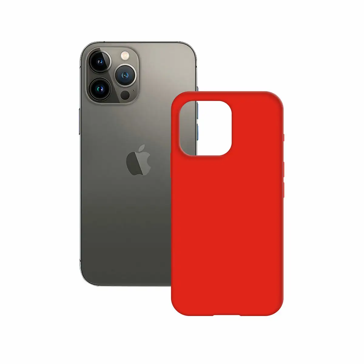 Protection pour telephone portable ksix iphone 14 pro max rouge_7324. DIAYTAR SENEGAL - Votre Plateforme Shopping Engagée. Explorez notre catalogue et choisissez des produits qui reflètent notre dévouement envers la qualité et la satisfaction du client.