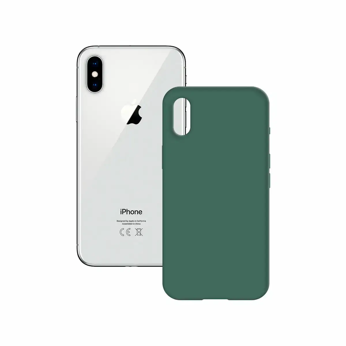 Protection pour telephone portable ksix iphone xs max vert_5096. DIAYTAR SENEGAL - Là où Chaque Produit a son Propre Éclat. Explorez notre boutique en ligne et trouvez des articles qui ajoutent de la brillance à votre quotidien.
