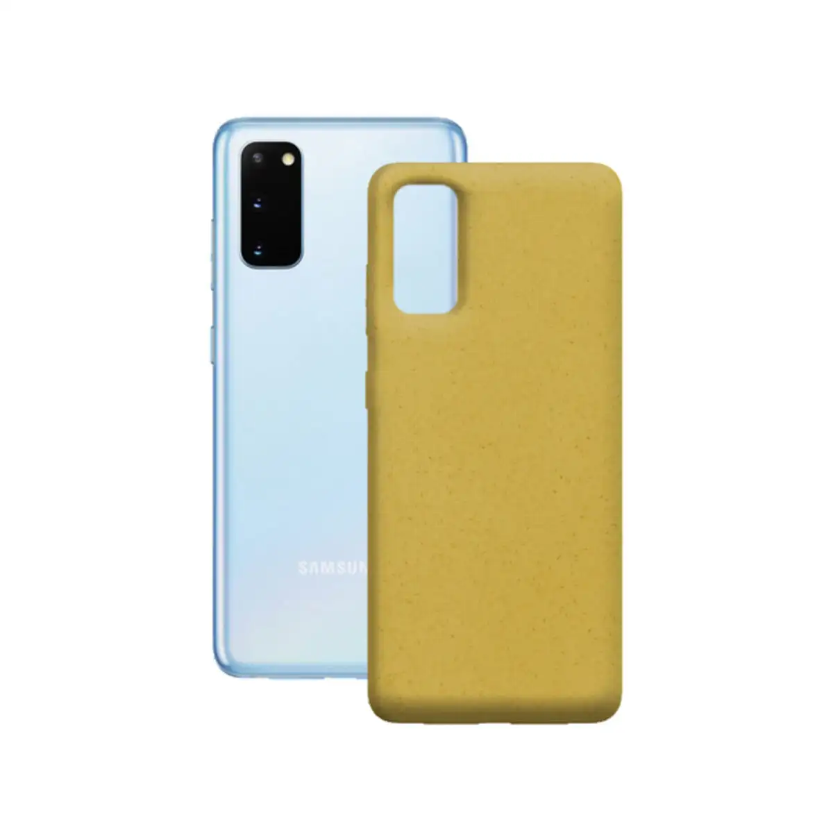 Protection pour telephone portable ksix samsung galaxy s20 plus eco friendly jaune_5276. Bienvenue chez DIAYTAR SENEGAL - Où le Shopping Devient un Voyage. Explorez notre plateforme pour dénicher des produits uniques, racontant l'histoire et l'âme du Sénégal.