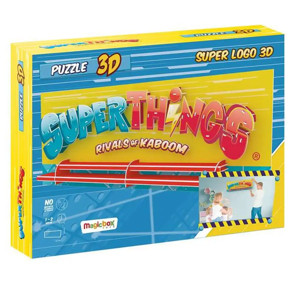 Puzzle 3d superthings 3d superlogo 80 x 31 x 7 6 cm 80 x 31 x 7 cm _4220. DIAYTAR SENEGAL - Là où Vos Rêves Prendent Forme. Plongez dans notre catalogue diversifié et trouvez des produits qui enrichiront votre quotidien, du pratique à l'exceptionnel.