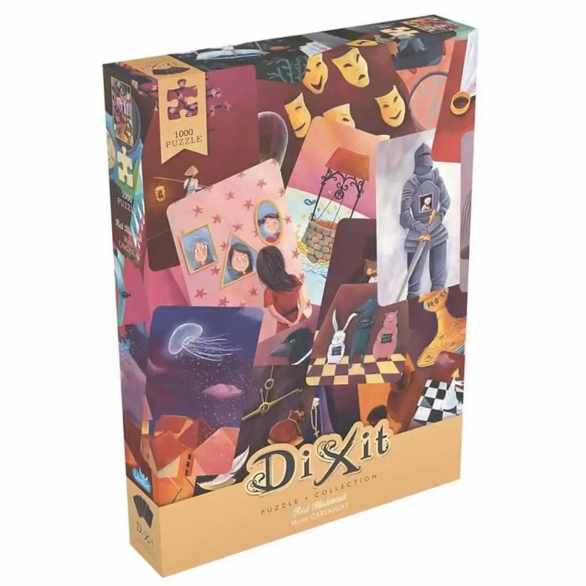 Puzzle asmodee dixit red mishmash_1817. Bienvenue chez DIAYTAR SENEGAL - Votre Plateforme Shopping pour Tous. Découvrez un large éventail de produits qui célèbrent la diversité et la beauté du Sénégal.