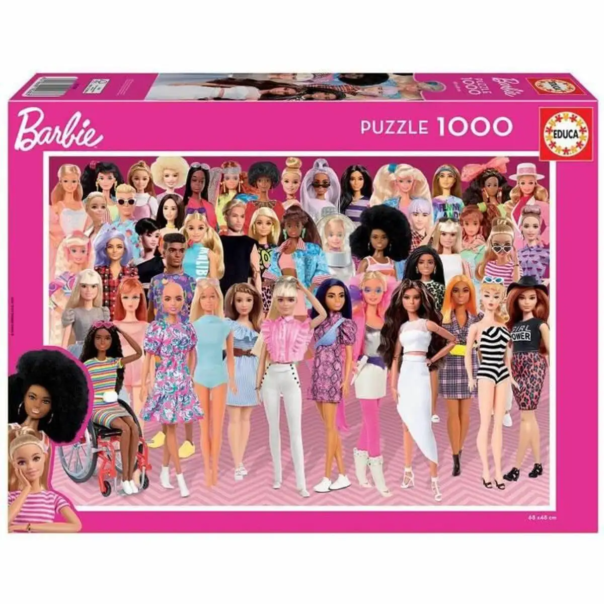 Puzzle barbie 1000 pieces_1191. DIAYTAR SENEGAL - Où Choisir est un Acte d'Amour pour le Sénégal. Explorez notre boutique en ligne et choisissez des articles qui célèbrent la culture et l'artisanat du pays.