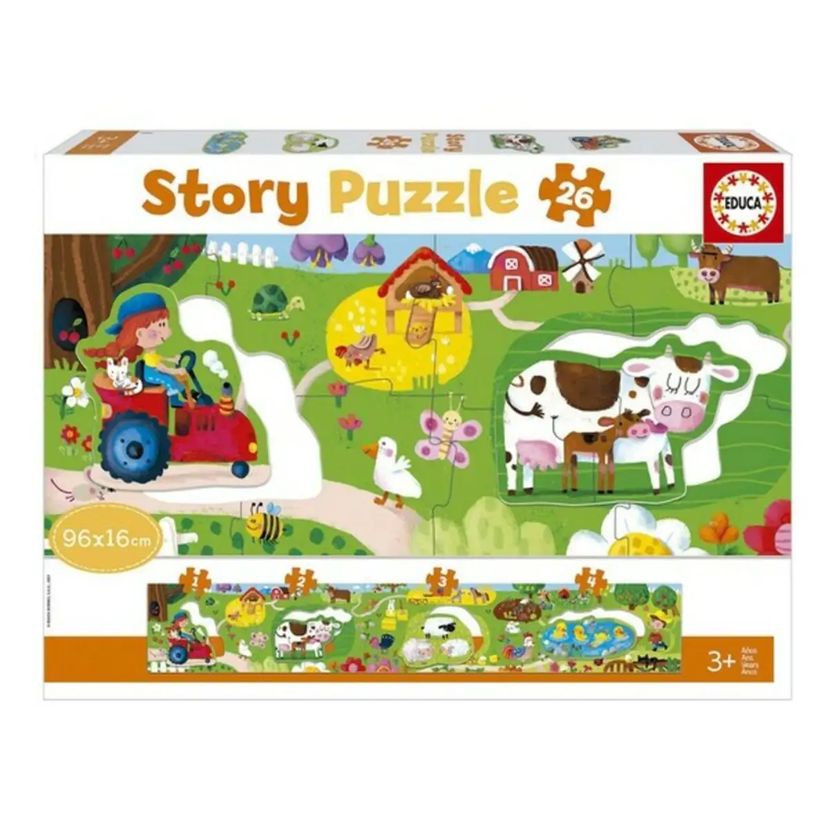 Puzzle bebe ferme story educa 26 pcs _9701. DIAYTAR SENEGAL - Votre Destination pour un Shopping Réfléchi. Découvrez notre gamme variée et choisissez des produits qui correspondent à vos valeurs et à votre style de vie.