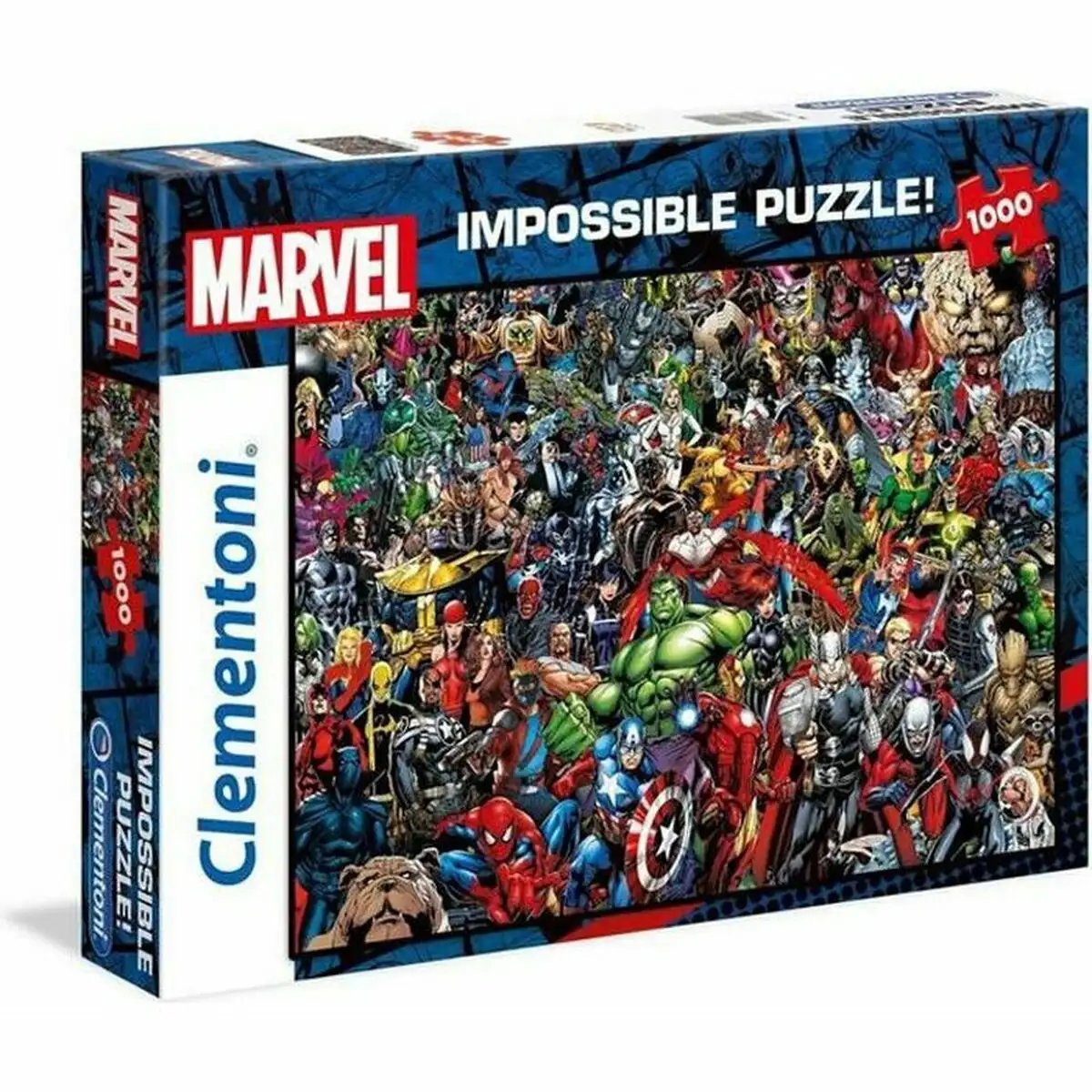 Puzzle clementoni marvel impossible 1000 pieces _3783. DIAYTAR SENEGAL - L'Art de Vivre le Shopping en Ligne. Découvrez notre plateforme intuitive et trouvez des produits qui vous inspirent et vous enchantent, à chaque clic.