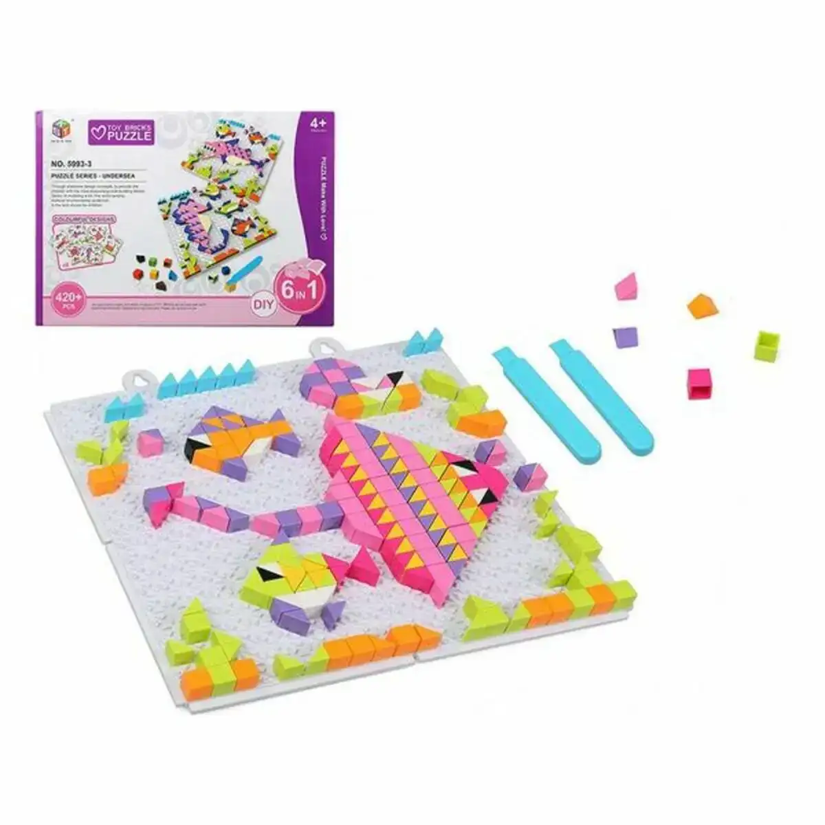 Puzzle diy underea 6 in 1 117974 420 pcs _4928. DIAYTAR SENEGAL - Où Choisir est une Célébration de l'Artisanat. Explorez notre boutique en ligne et choisissez des articles qui incarnent l'art et le savoir-faire du Sénégal.