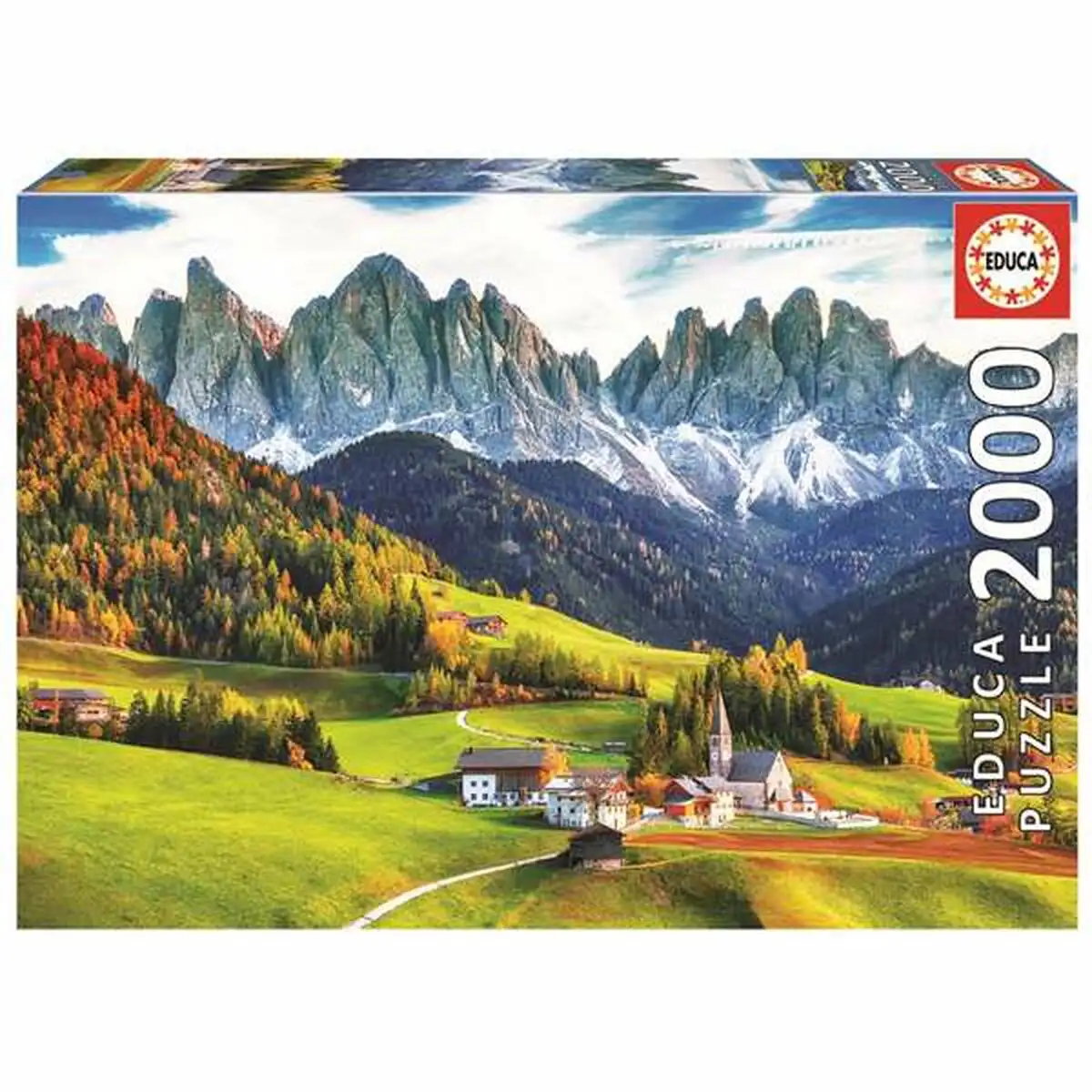 Puzzle educa autumn in the dolomites 2000 pieces_3501. DIAYTAR SENEGAL - Là où Chaque Achat a du Sens. Explorez notre gamme et choisissez des produits qui racontent une histoire, votre histoire.