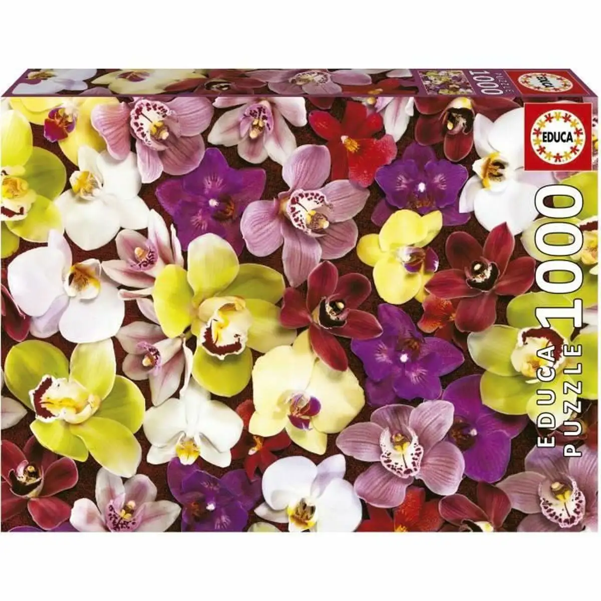 Puzzle educa orchidee 1000 pieces_7285. DIAYTAR SENEGAL - Là où Choisir est un Acte d'Amour pour le Sénégal. Explorez notre gamme et choisissez des produits qui célèbrent la culture et l'artisanat du pays.