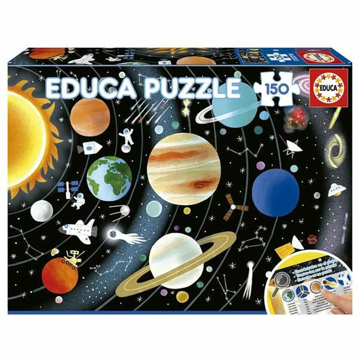 Puzzle educa planetarium 150 pieces_5585. DIAYTAR SENEGAL - Votre Plateforme Shopping, Votre Choix Éclairé. Explorez nos offres et choisissez des articles de qualité qui reflètent votre style et vos valeurs.