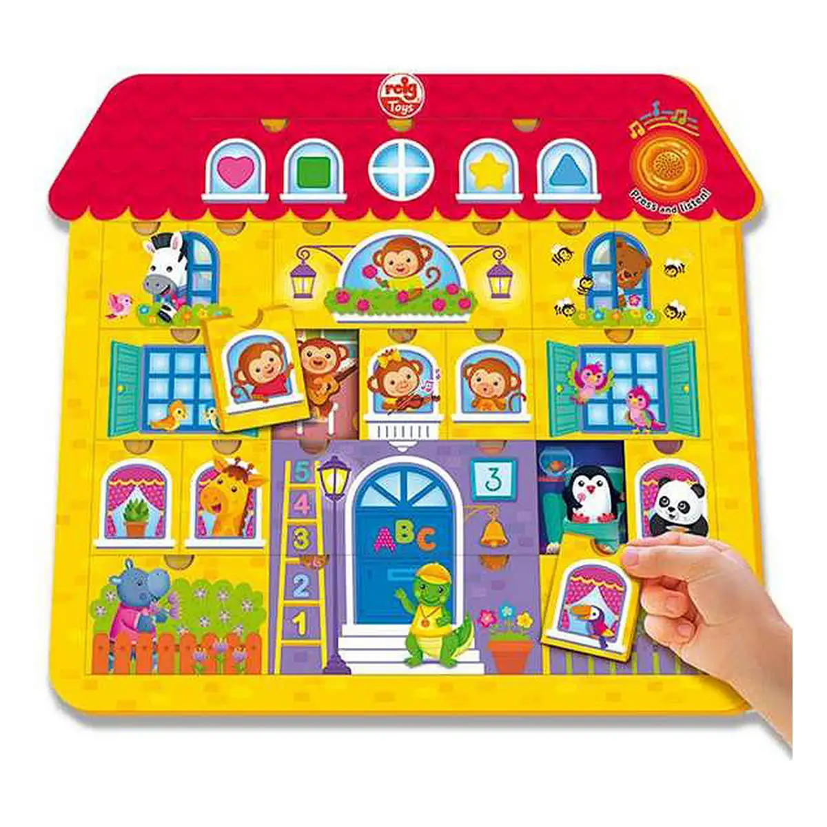 Puzzle reig constructor house musical 21 pieces 17 x 37 x 41 5 cm 17 x 37 x 41 5 cm _8061. Votre Destination de Choix: DIAYTAR SENEGAL - Où l'Authenticité Rencontre la Commodité. Faites l'expérience de magasiner en ligne pour des articles qui incarnent la richesse culturelle et la modernité du Sénégal.