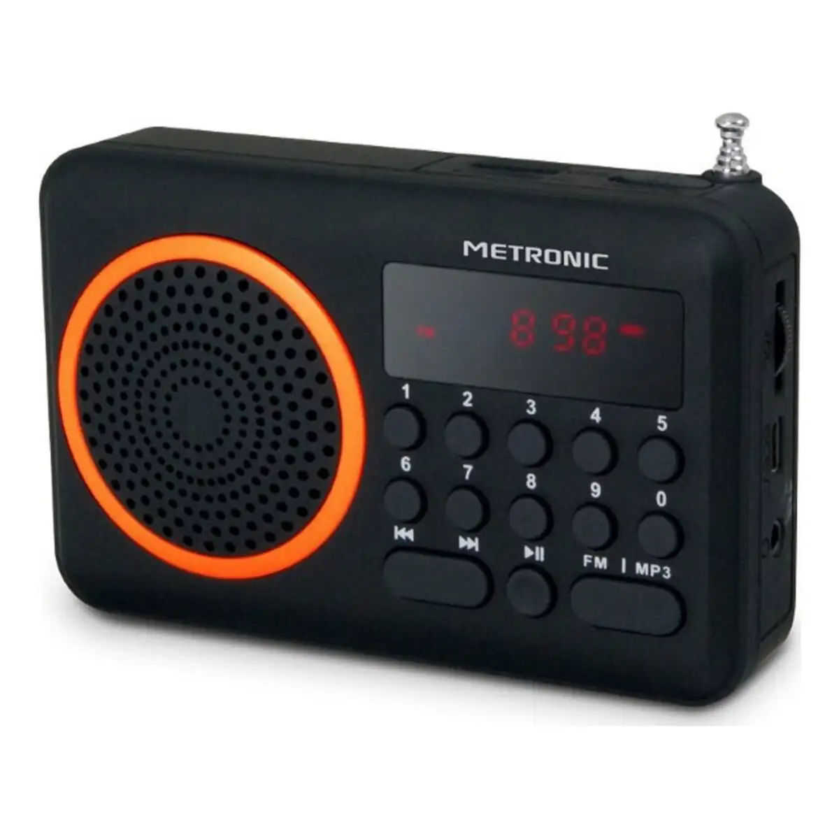 Radio transistor metronic fm usb micro sd noir_4893. DIAYTAR SENEGAL - Votre Source d'Inspiration Shopping. Parcourez nos rayons et trouvez des articles qui vous inspirent, que ce soit pour votre style, votre maison ou votre vie quotidienne.