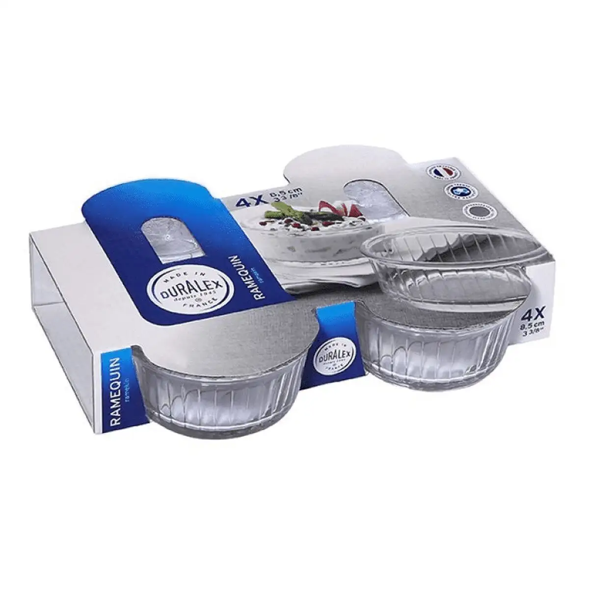 Ramequin duralex ovenchef 4 pieces 13 cl o 8 5 x 4 1 cm _6484. Bienvenue chez DIAYTAR SENEGAL - Où le Shopping Devient un Voyage. Explorez notre plateforme pour dénicher des produits uniques, racontant l'histoire et l'âme du Sénégal.