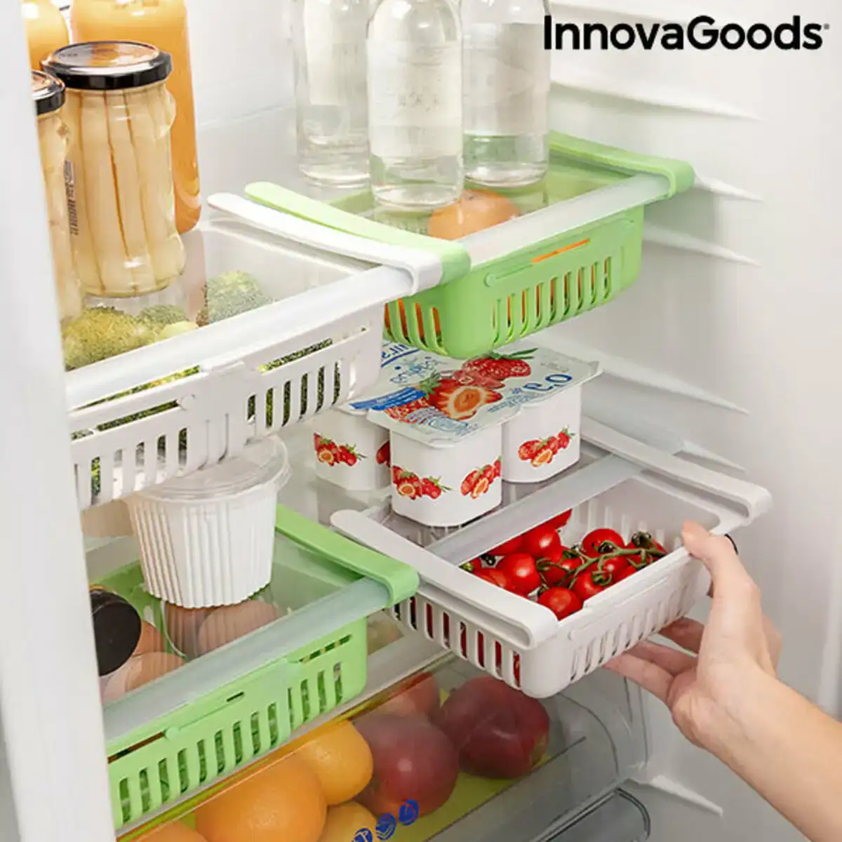 Rangement reglable pour refrigerateur friwer innovagoods v0103197 reconditionne a _8745. DIAYTAR SENEGAL - Votre Boutique en Ligne, Votre Histoire. Explorez notre sélection et découvrez des produits qui reflètent votre parcours et vos aspirations, un achat à la fois.