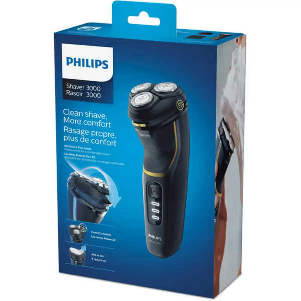 Rasoir electrique philips series 3000_3422. DIAYTAR SENEGAL - Où Choisir Devient un Acte de Découverte. Découvrez notre gamme et choisissez des produits qui éveillent votre curiosité et élargissent vos horizons.