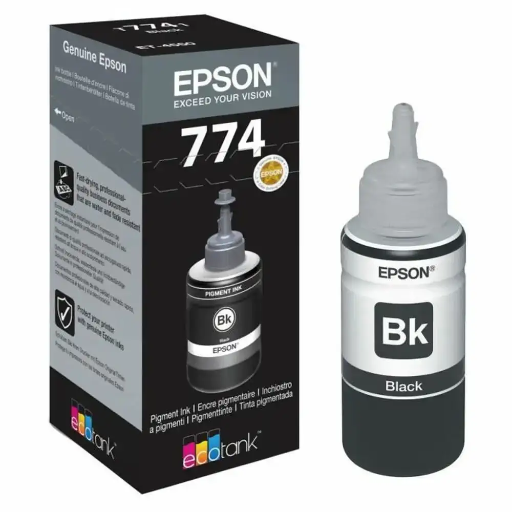 Recharge d encre epson 774 noir_8136. DIAYTAR SENEGAL - Votre Destination pour un Shopping Inégalé. Naviguez à travers notre sélection minutieuse pour trouver des produits qui répondent à tous vos besoins.