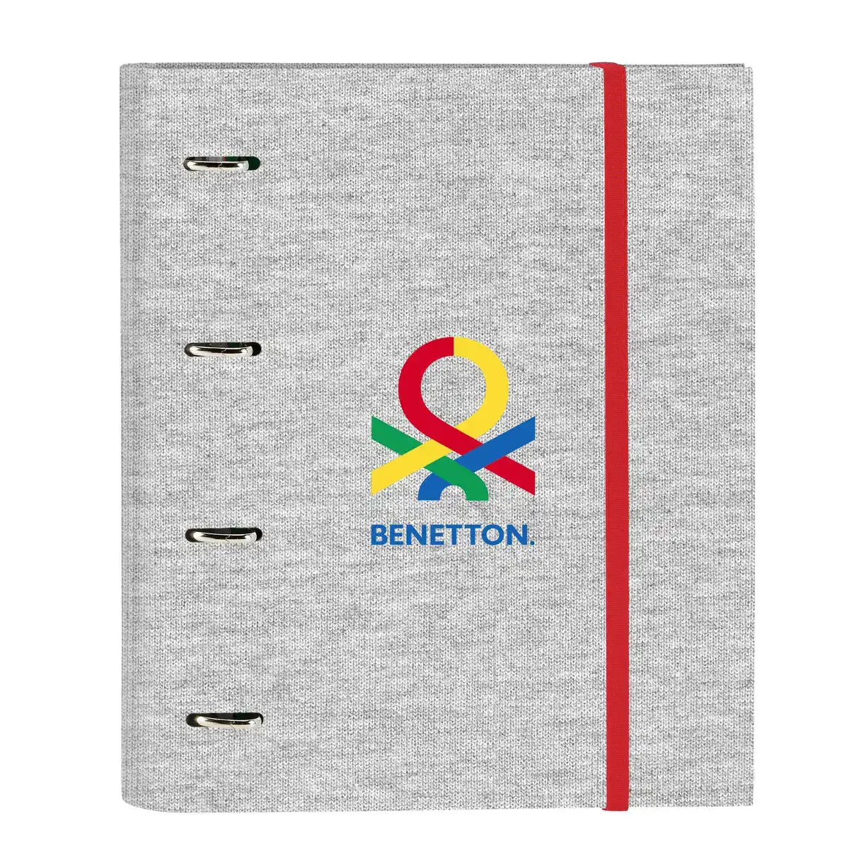 Reliure a anneaux benetton pop gris 27 x 32 x 3 5 cm _5130. DIAYTAR SENEGAL - Où Choisir est une Célébration. Découvrez notre sélection de produits qui représentent la diversité et la joie du Sénégal, à chaque étape de votre vie.