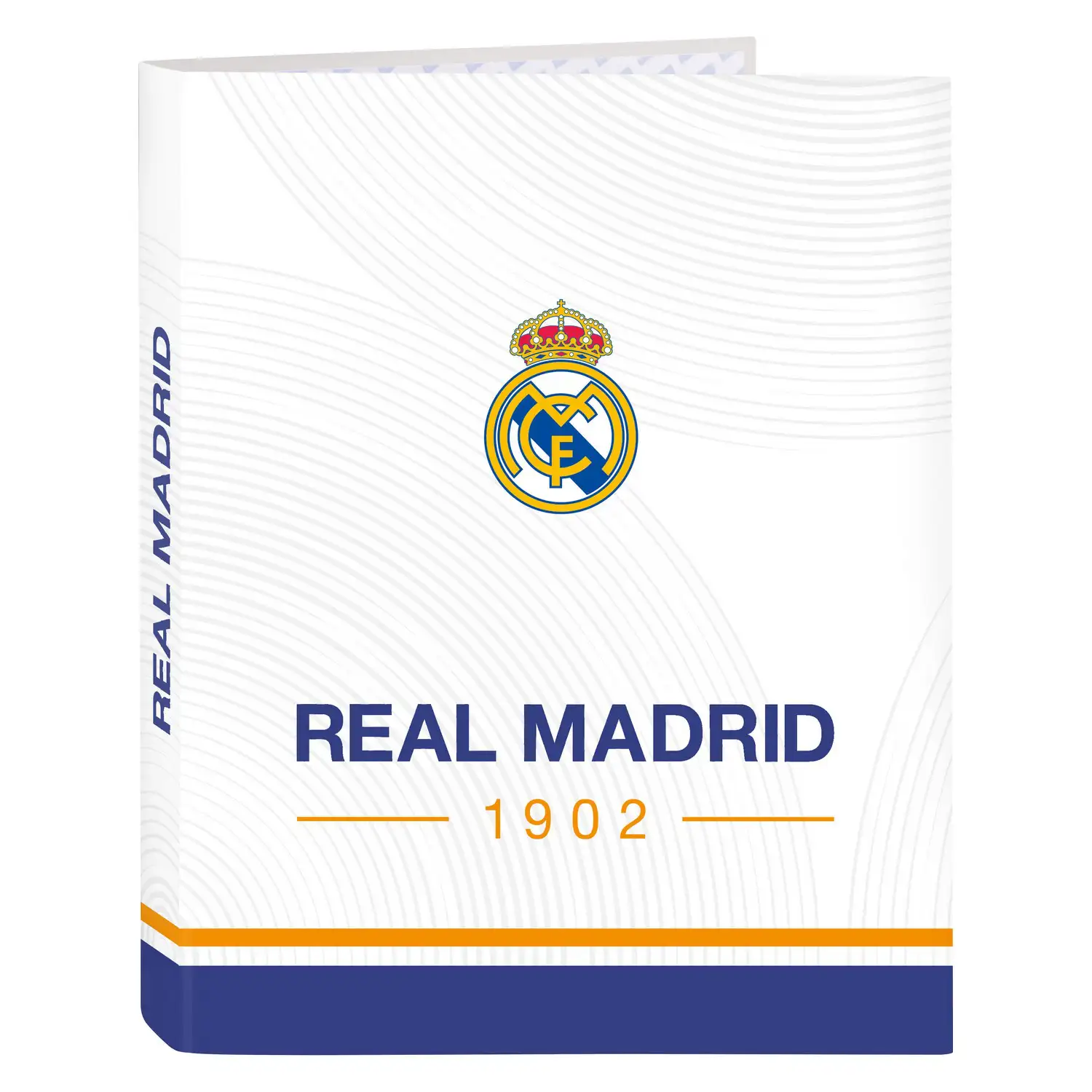 Reliure a anneaux real madrid c f bleu blanc a4 26 5 x 33 x 4 cm _3000. DIAYTAR SENEGAL - Votre Source d'Inspiration Shopping. Parcourez nos rayons et trouvez des articles qui vous inspirent, que ce soit pour votre style, votre maison ou votre vie quotidienne.