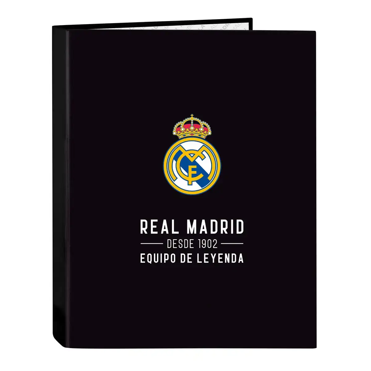 Reliure a anneaux real madrid c f corporativa noir a4 26 5 x 33 x 4 cm _7804. DIAYTAR SENEGAL - Là où Chaque Clic Compte. Parcourez notre boutique en ligne et laissez-vous guider vers des trouvailles uniques qui enrichiront votre quotidien.