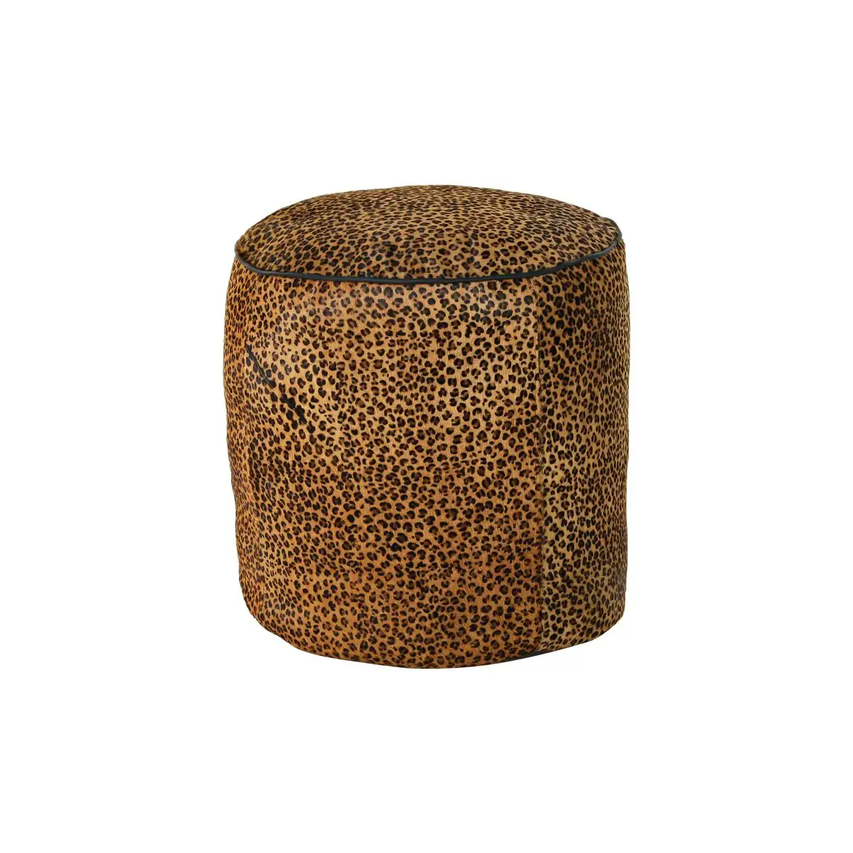 Repose pied dkd home decor 46 x 46 x 50 cm noir marron leopard colonial_4274. DIAYTAR SENEGAL - Votre Destination pour un Shopping Éclairé. Parcourez notre boutique en ligne pour découvrir des produits de qualité qui embelliront votre quotidien.