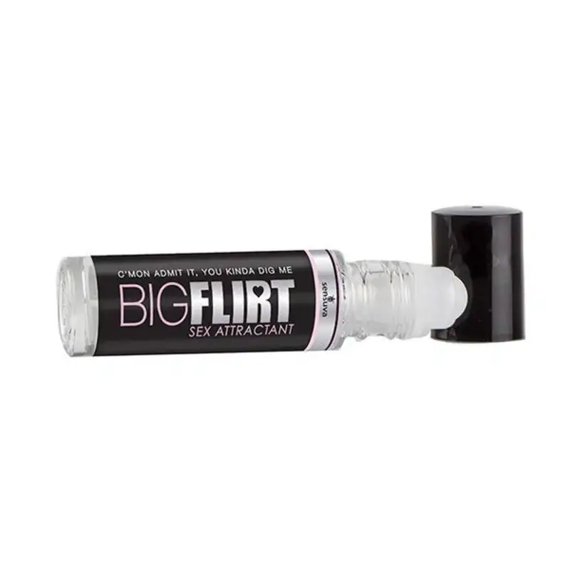 Roll on pheromone big flirt sex attractant 10 ml sensuva 7532_6589. DIAYTAR SENEGAL - L'Art de Choisir, l'Art de S'émerveiller. Explorez notre gamme de produits et laissez-vous émerveiller par des créations authentiques et des designs modernes.