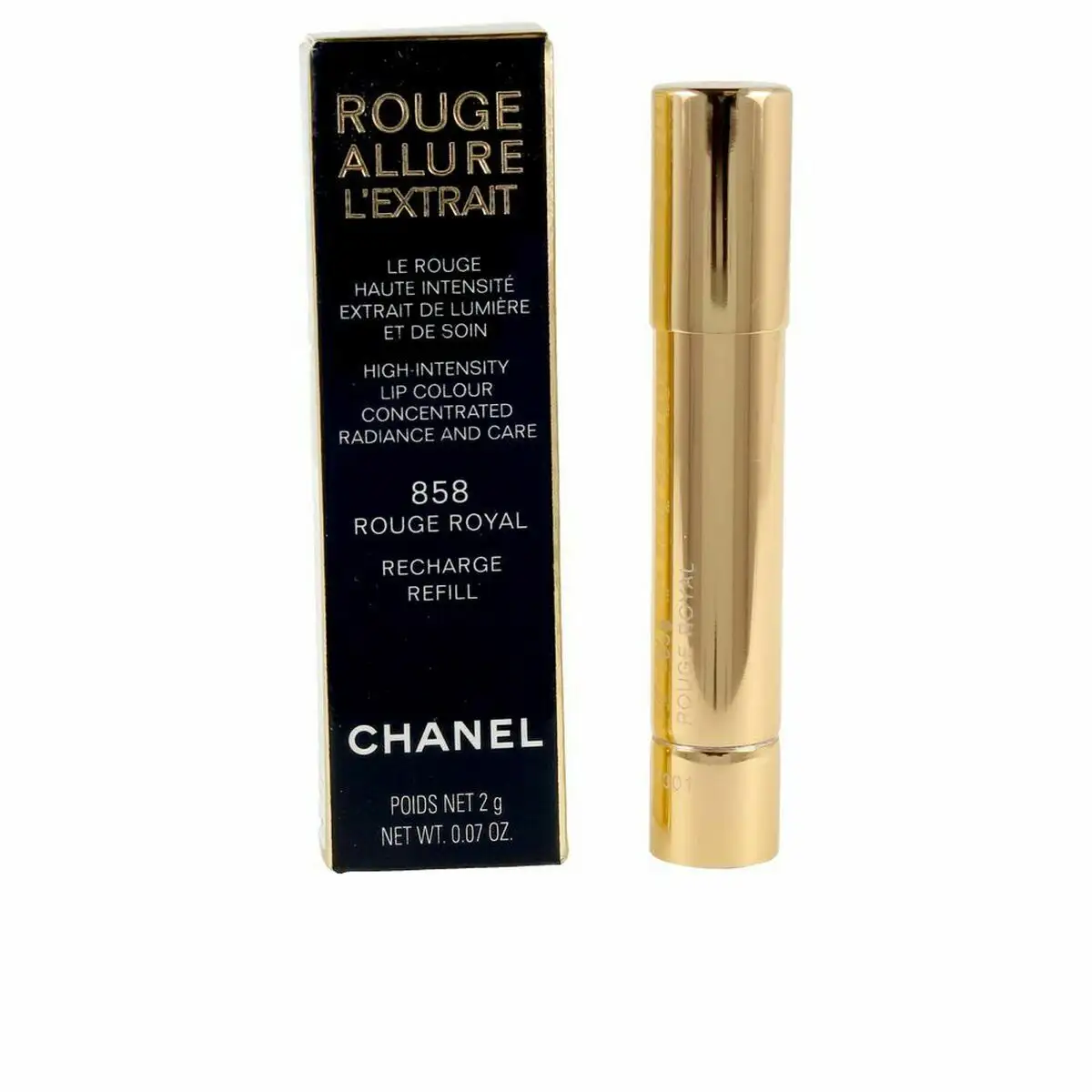 Rouge a levres chanel rouge allure l extrait rouge royal 858 recharge_1986. DIAYTAR SENEGAL - Votre Portail Vers l'Exclusivité. Explorez notre boutique en ligne pour découvrir des produits uniques et raffinés, conçus pour ceux qui recherchent l'excellence.