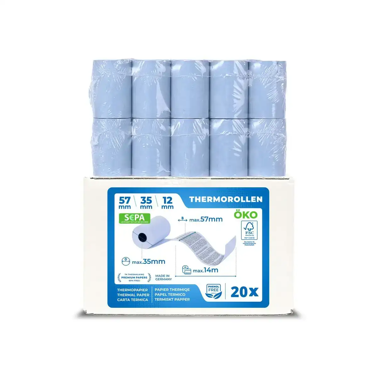 Rouleau de papier thermique sepa reconditionne a _3105. Entrez dans l'Univers de DIAYTAR SENEGAL - Où le Shopping Devient une Découverte. Explorez nos rayons et dénichez des trésors qui illuminent votre quotidien.