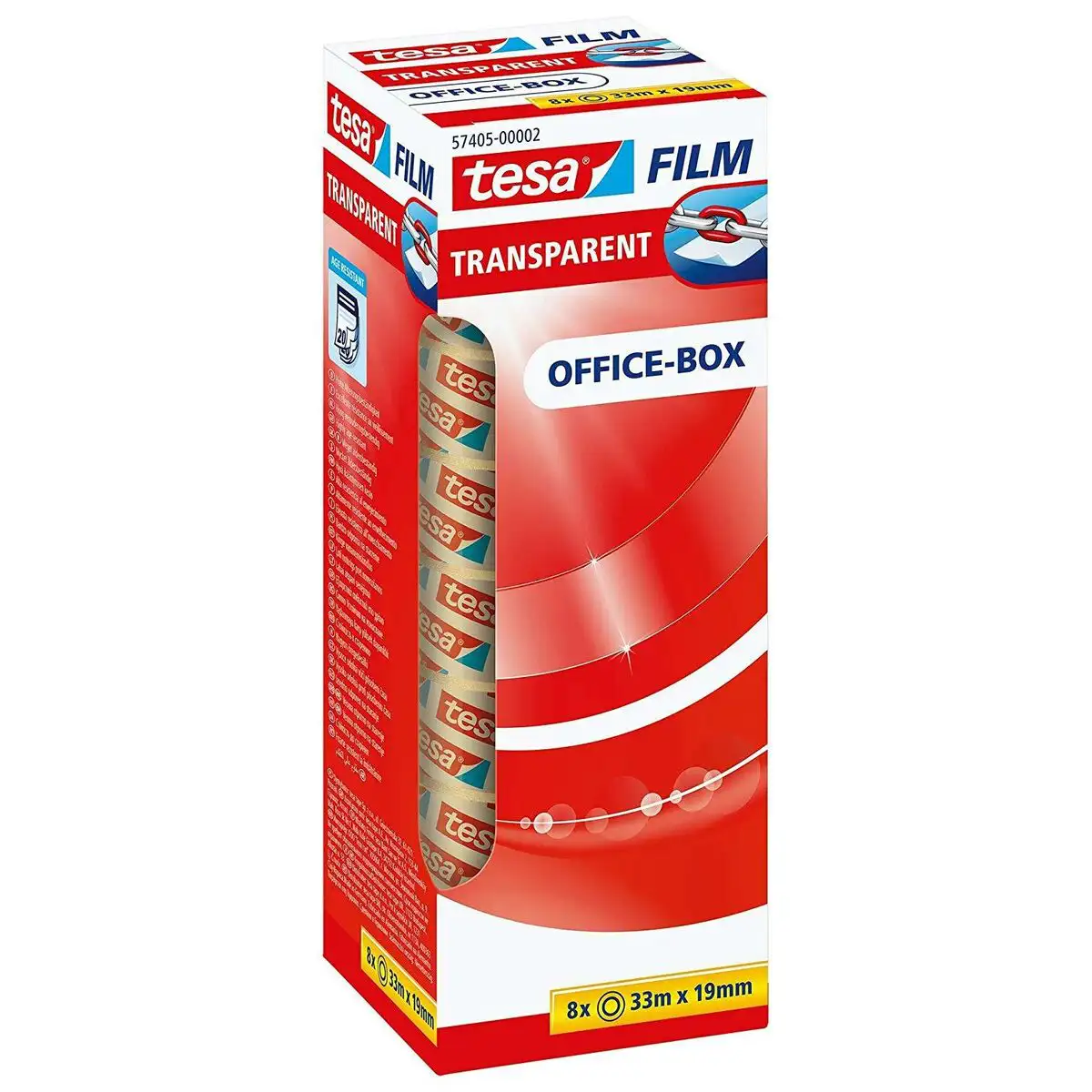 Ruban adhesif tesa office box transparent polypropylene plastique 19 x 33 mm 8 unites _4480. DIAYTAR SENEGAL - Où l'Élégance se Mêle à l'Authenticité. Naviguez à travers notre boutique en ligne et choisissez des produits qui incarnent le style et la tradition du Sénégal.