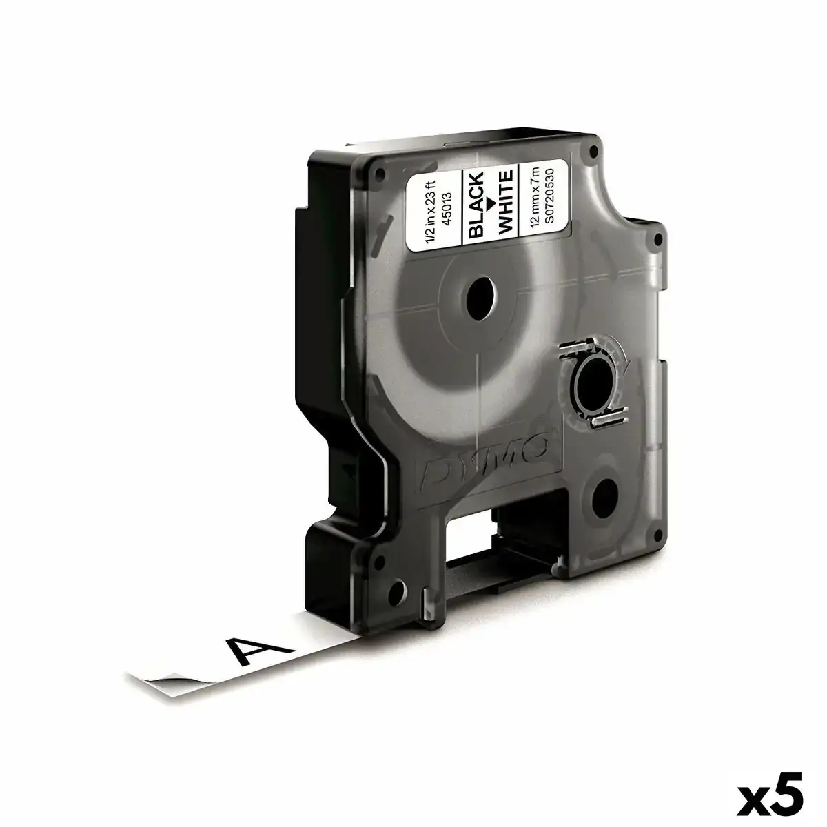 Ruban lamine pour etiqueteuses dymo d1 45013 labelmanager tm blanc 12 mm noir 5 unites _5230. Entrez dans l'Univers de DIAYTAR SENEGAL - Où l'Authenticité Renouvelle Votre Quotidien. Explorez notre gamme de produits et trouvez des articles qui reflètent votre essence.