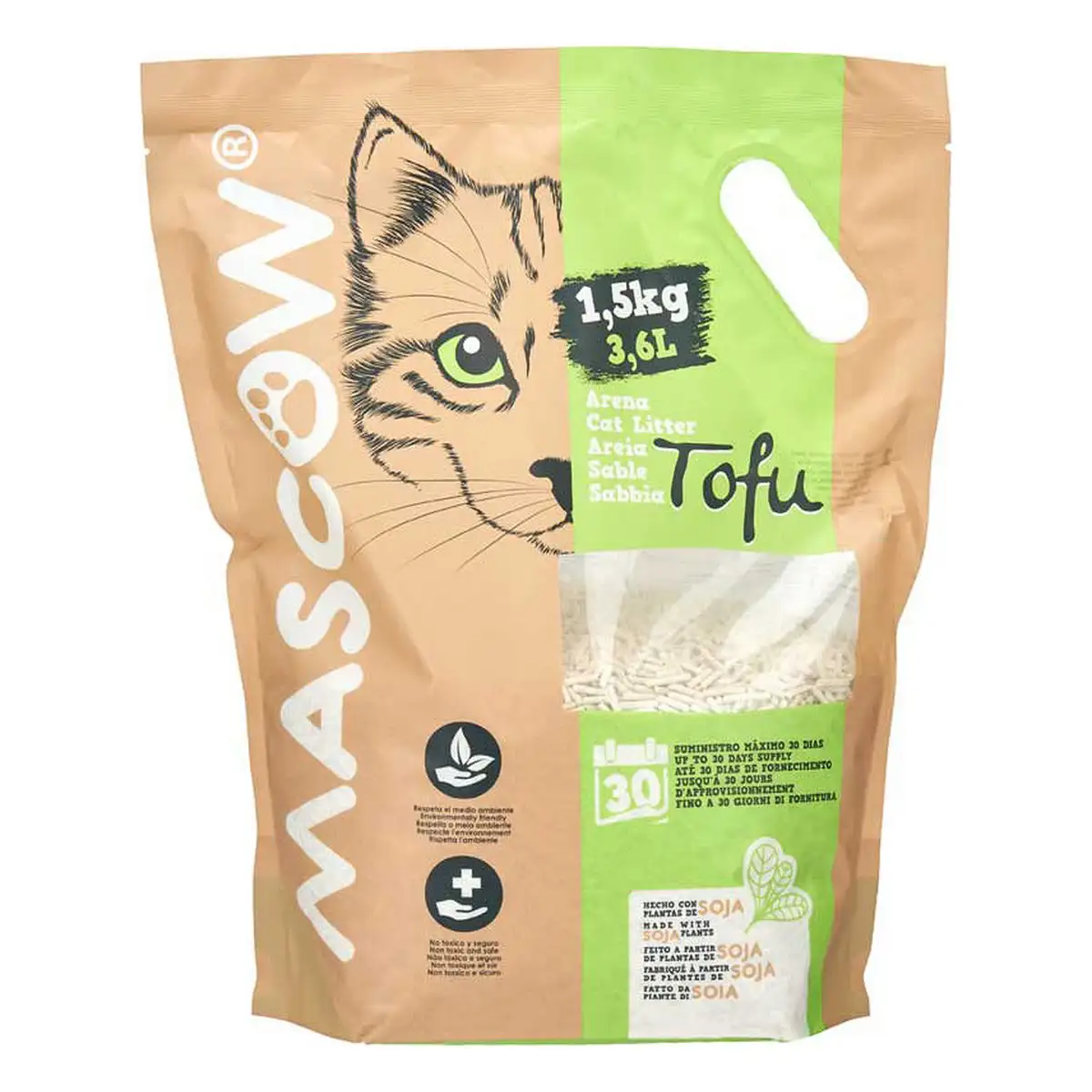 Sable pour chats tofu 1 5 kg blanc_4873. Bienvenue chez DIAYTAR SENEGAL - Où le Shopping Devient un Plaisir. Découvrez notre boutique en ligne et trouvez des trésors qui égaieront chaque jour de votre vie.