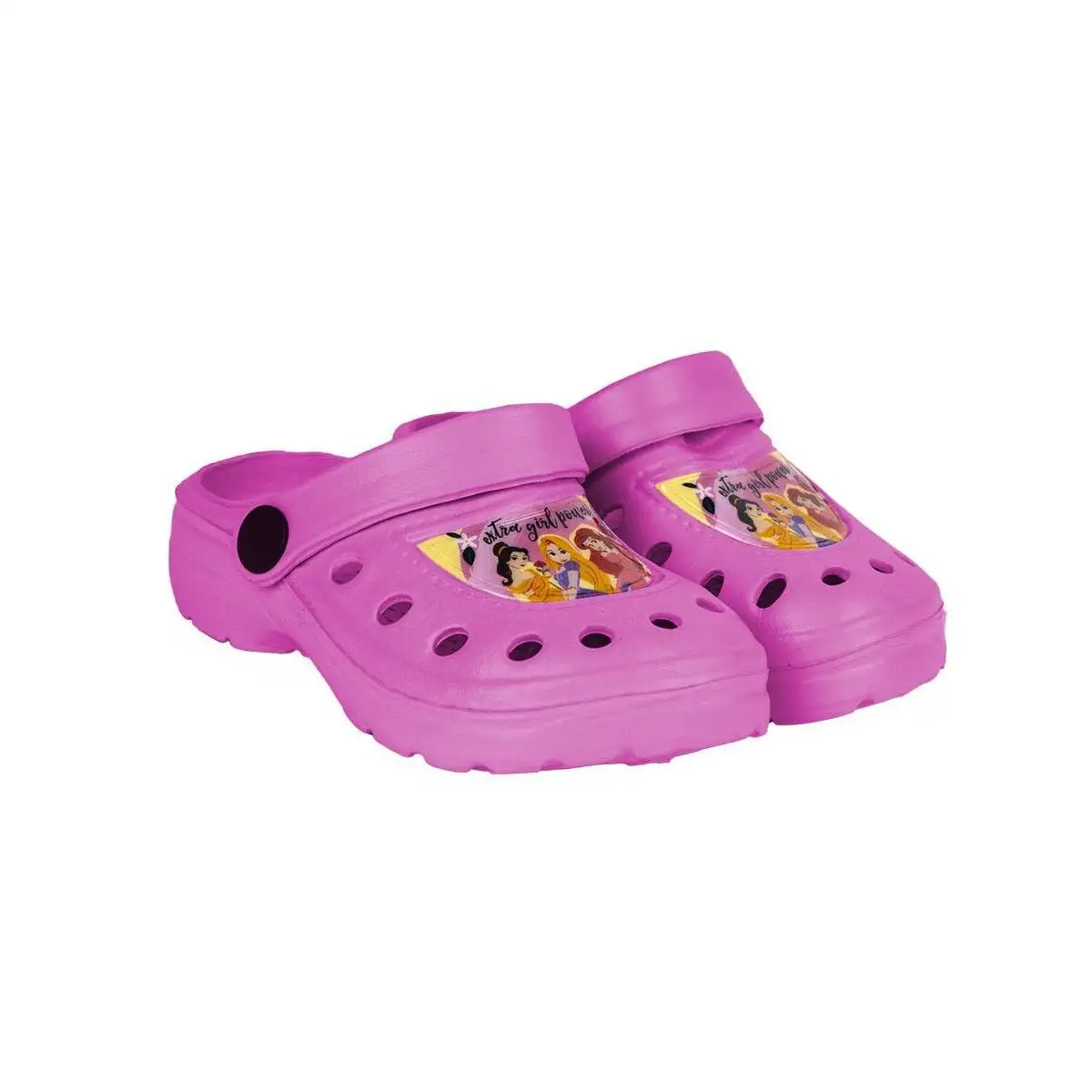 Sabots de plage princesses disney fuchsia_2171. DIAYTAR SENEGAL - Là où Chaque Clic Compte. Parcourez notre boutique en ligne et laissez-vous guider vers des trouvailles uniques qui enrichiront votre quotidien.