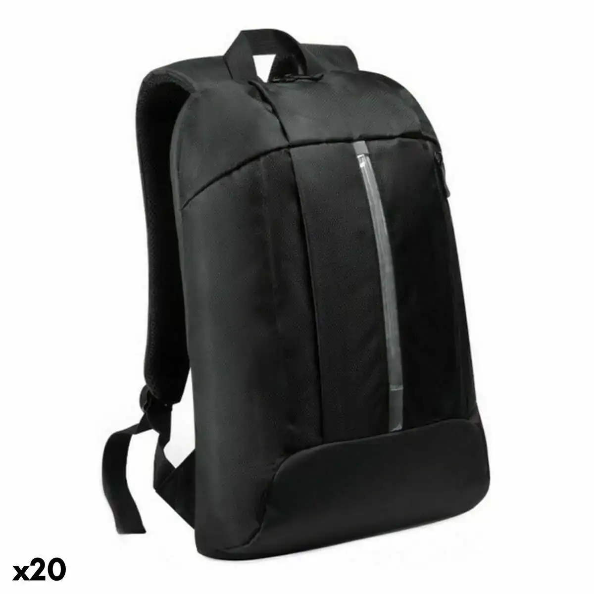 Sac a dos resustant a l eau 146251 noir 20 unites _9410. DIAYTAR SENEGAL - L'Art de Vivre le Shopping Authentique. Découvrez notre boutique en ligne et trouvez des produits qui célèbrent la culture et l'héritage du Sénégal.