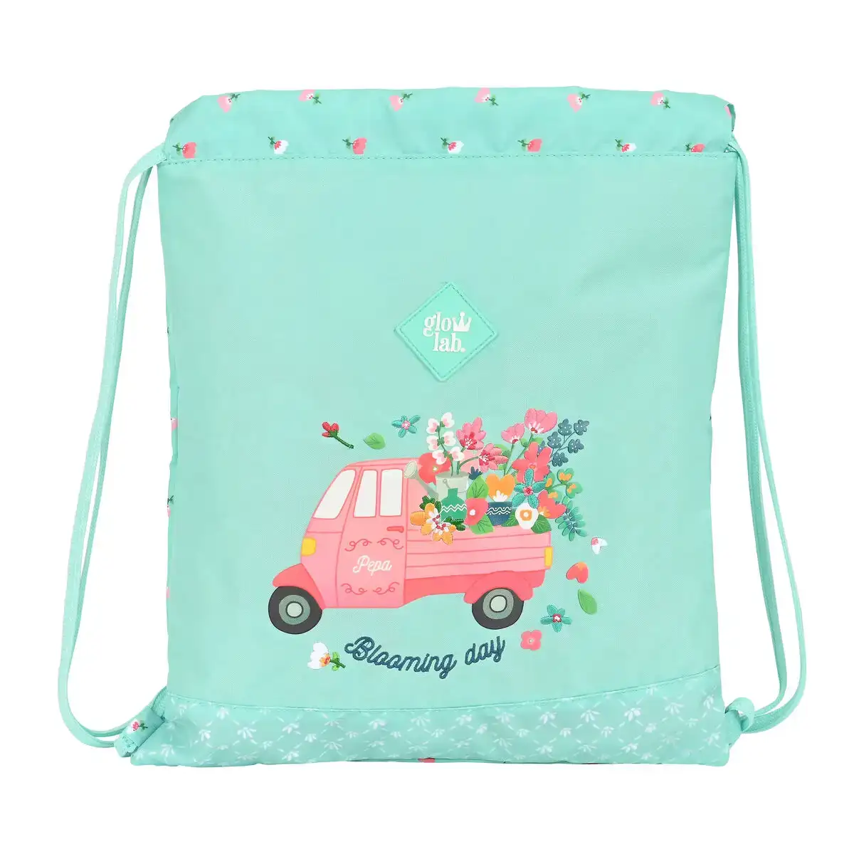 Sac a dos serre par des ficelles glow lab pepa vert 35 x 40 x 1 cm _7796. Bienvenue chez DIAYTAR SENEGAL - Où l'Authenticité Rencontre l'Accessibilité. Explorez notre sélection abordable et découvrez des articles qui incarnent l'essence du Sénégal.